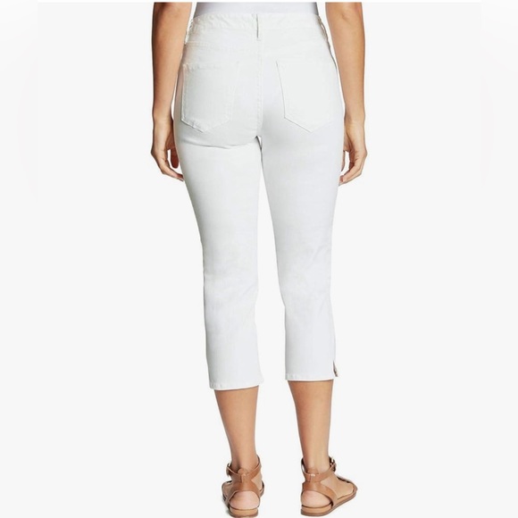 NWT - Nine West Crisp White Denim Capris - Picture 8 of 9